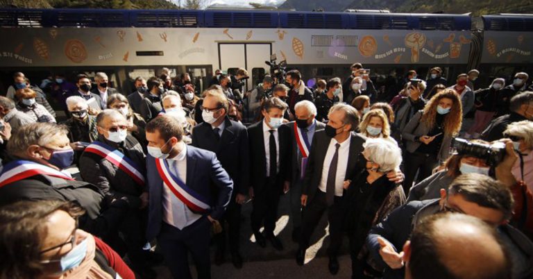 Réouverture de la ligne Nice – Breil – Tende 8 © Florent GARDIN / Région SUD