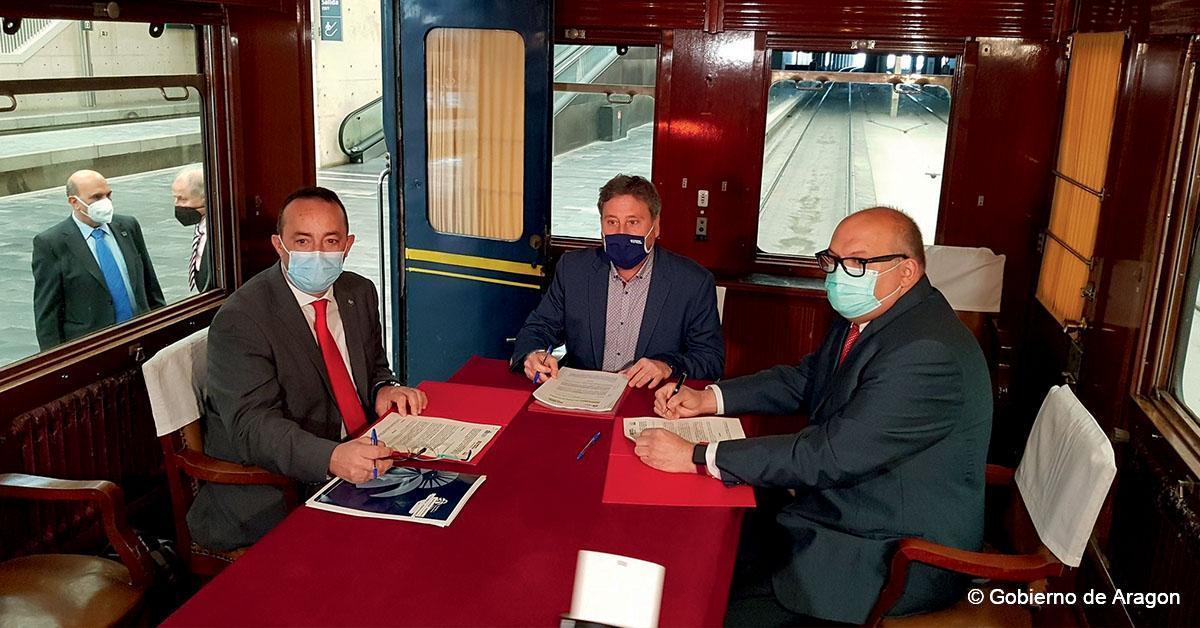 Espagne. Vers l’ouverture d’un musée ferroviaire en Aragon 1 © Gobierno de Aragon