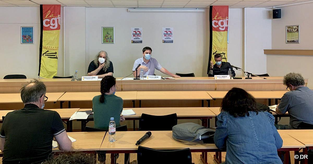 Syndicat. La CGT-Cheminots sur le « sentier de la guerre » 1 © DR