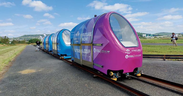 Urbanloop. Les promesses d’un transport autonome sur rail 18 © Yann Goubin