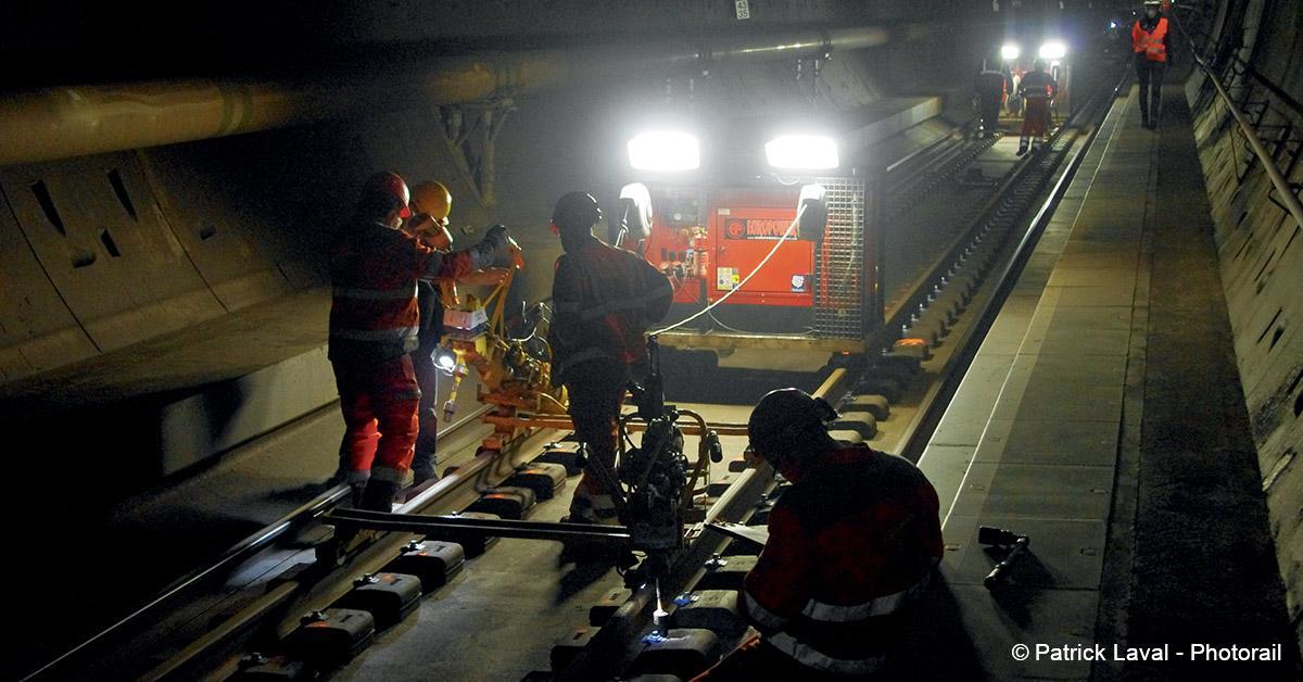Eurotunnel. Un chantier permanent 1 © Patrick Laval - Photorail