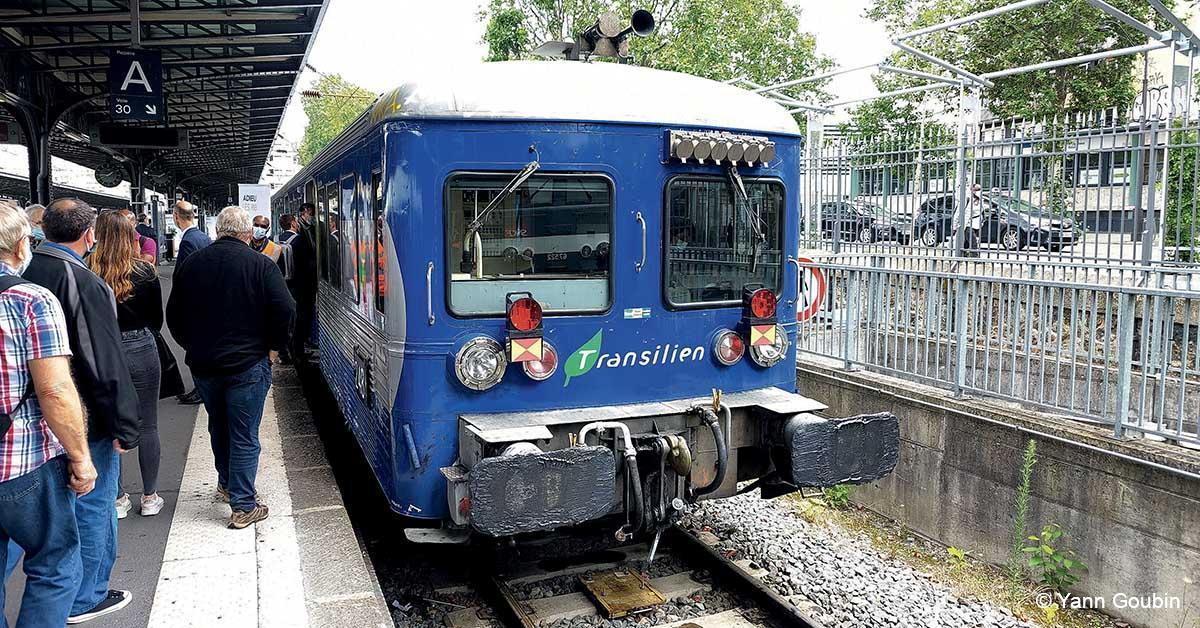 Ile-de-France. La dernière rame inox banlieue de Paris-Est a fait ses adieux 1 © Yann Goubin
