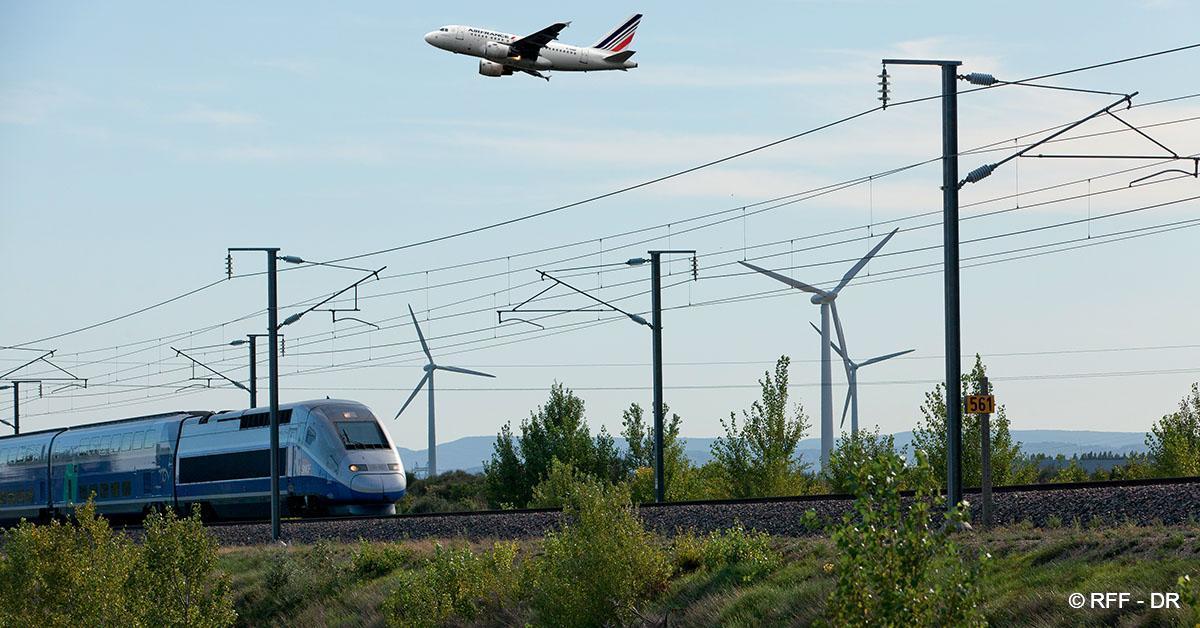 Projet de loi climat. Pourquoi le train pourrait (facilement) remplacer l’avion sur les trajets jusqu’à 4 heures 1 © RFF - DR
