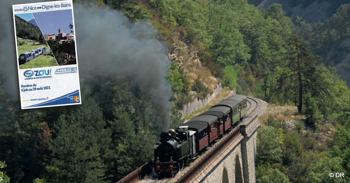 Nice – Digne. Un billet pour le Train des Pignes 1 © DR