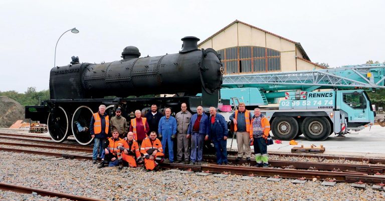 APPMF. Travail estival sur la 230 G 353 à Gièvres et au Mans 16 © APPMF / Pierre Henoch