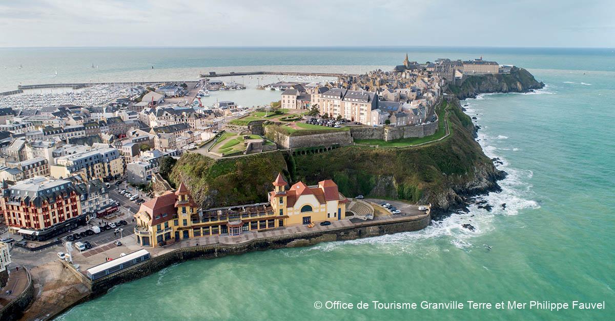 Granville. Au bout de la ligne, la mer 1 © Office de Tourisme Granville Terre et Mer Philippe Fauvel