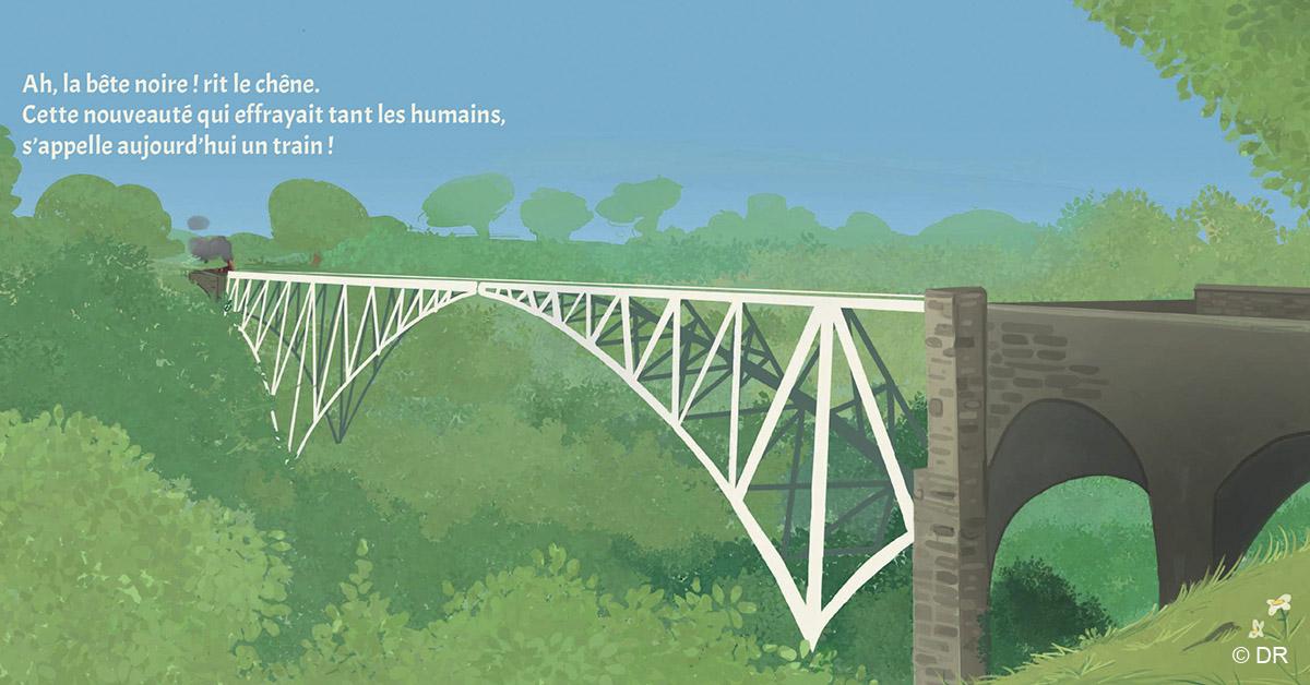 Conte. Le viaduc de Viaur et la bête noire 1 © DR