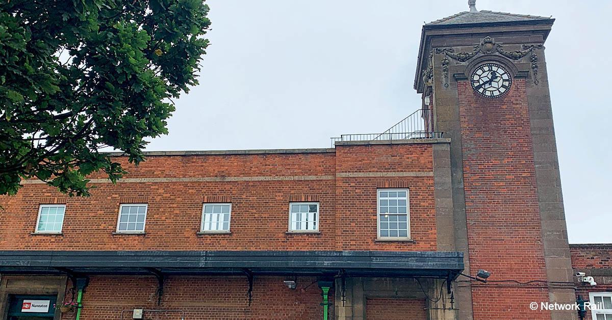 La gare de Nuneaton retrouve son lustre d’antan 1 © Network Rail