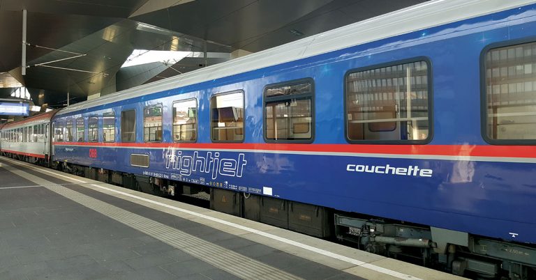 Train de nuit. Réservations ouvertes pour le Paris – Vienne 20 © Nightjet