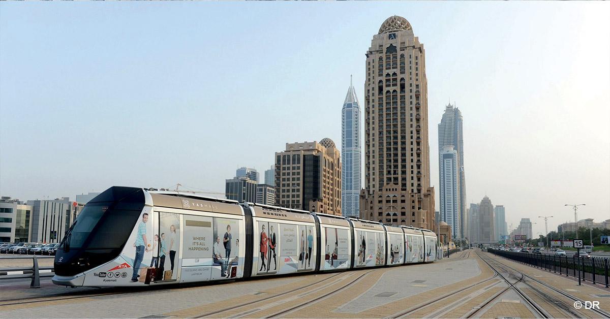 Dubaï. Keolis prend les commandes du métro et du tram 1 © DR