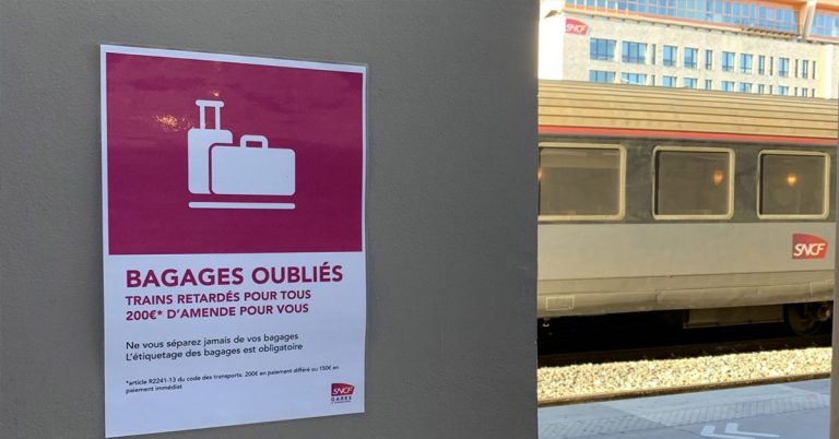 Les bagages abandonnés sont devenus la première cause de retard des TGV 18 Les bagages abandonnés sont devenus la première cause de retard des TGV
