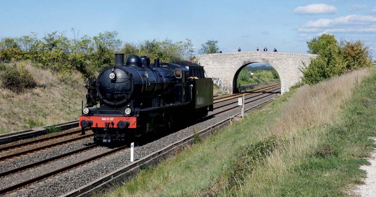 Patrimoine. La 140 C 27 de retour sur les rails français 12 © Loris Vidal/Gadeft