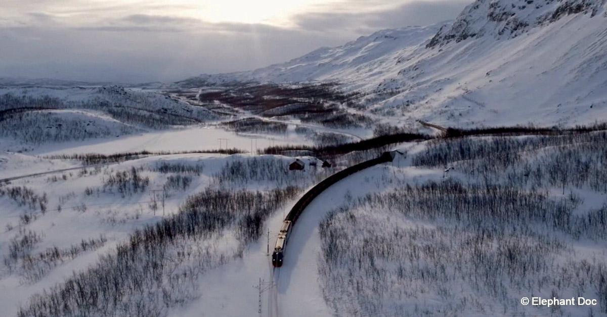 Arte. Un train dans le Grand Nord 1 © Elephant Doc