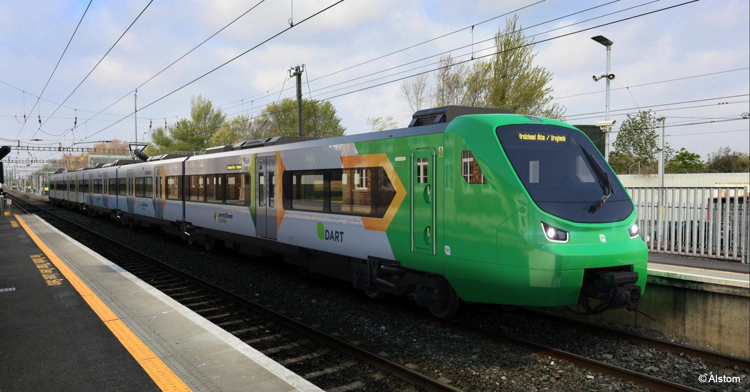 Irlande. Des automotrices Alstom à batteries pour les trains de banlieue de Dublin 1 © Alstom