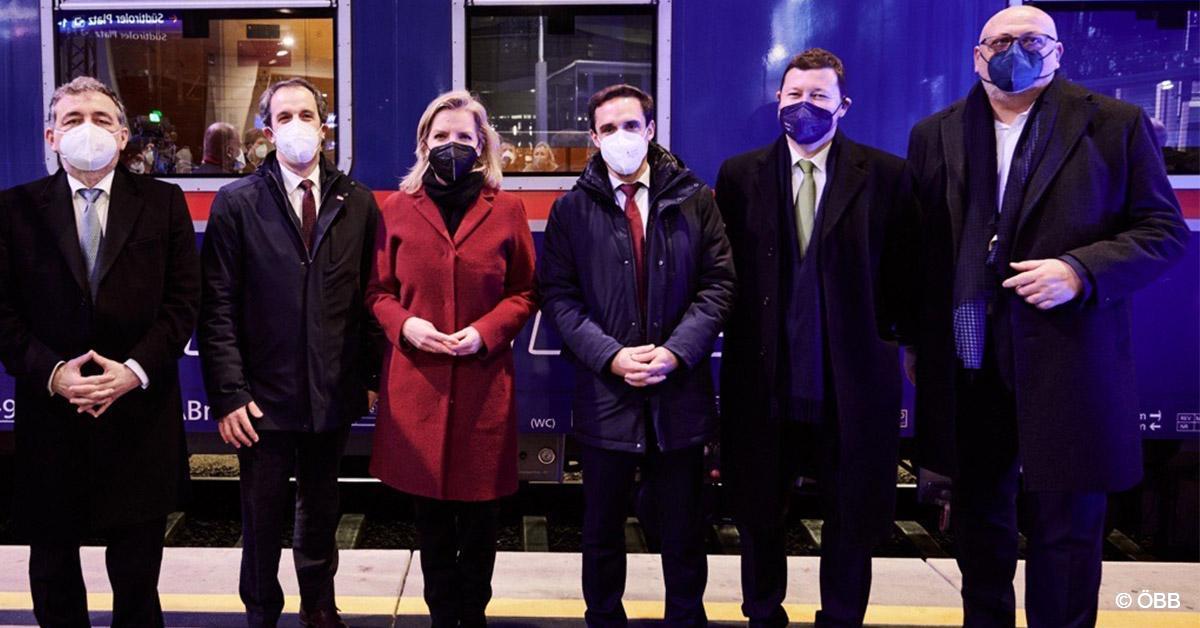 Le train de nuit de Vienne est arrivé à Paris 1 © ÖBB