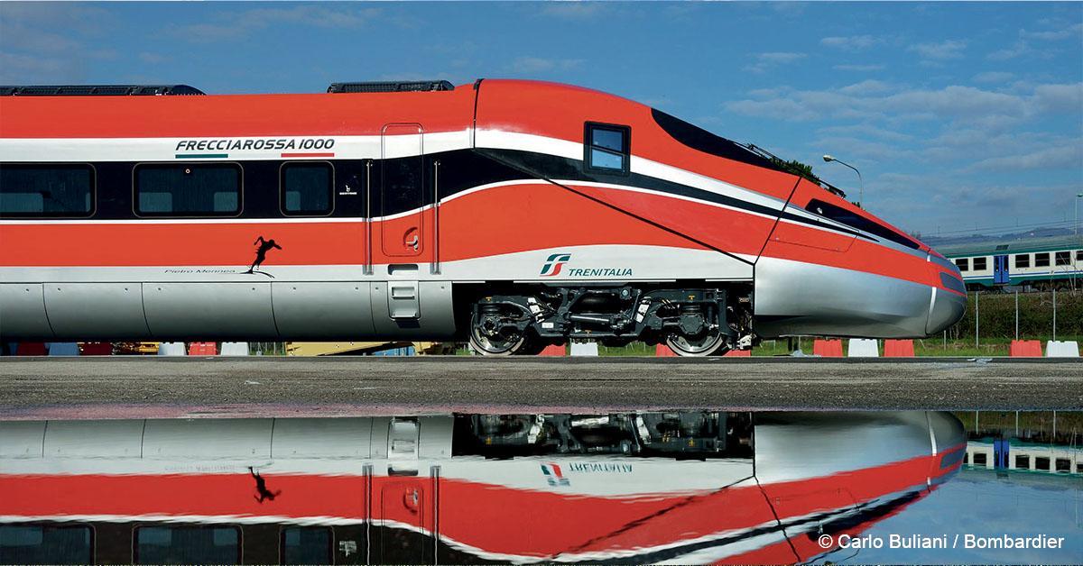Trenitalia s’élance en France 1 © Carlo Buliani / Bombardier