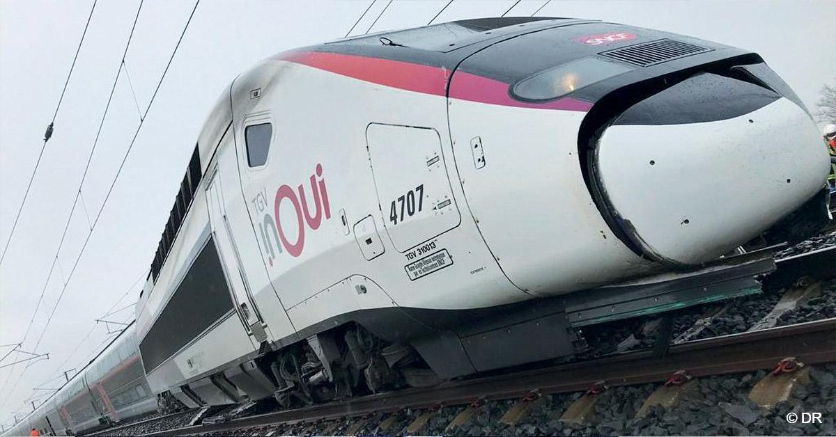 Rapport. Le BEA-TT pointe une mauvaise estimation de la stabilité d’un talus, qui a conduit au déraillement d’un TGV en mars 2020 1 © DR