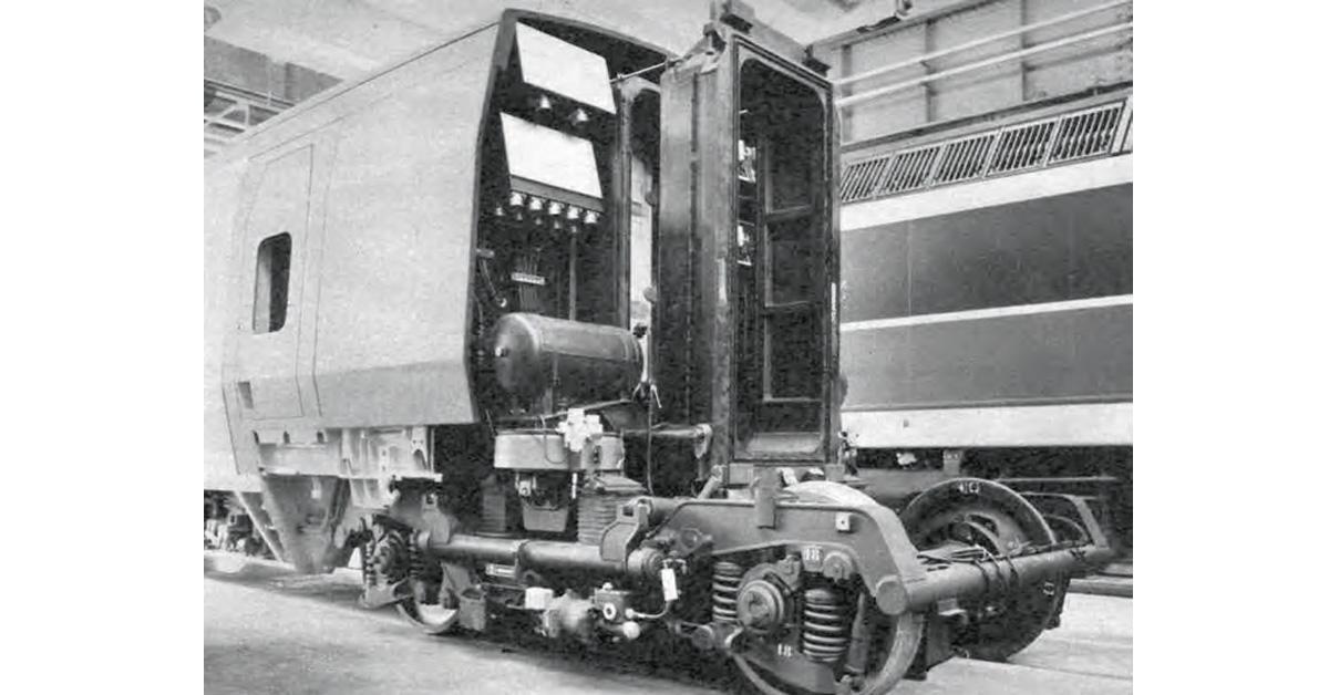 Il était une fois dans La Vie du Rail 142) Porteur de beaucoup d'espoirs. Le T.G.V. 001 (suite) 35 © Ph. S.N.C.F