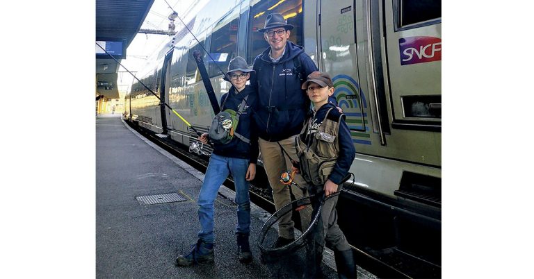 La truite en train 18 La truite en train