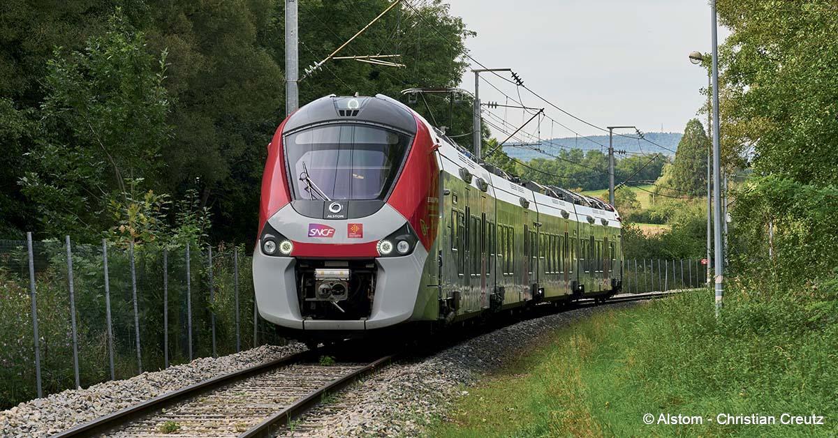 Matériel. Voilà le premier TER hybride 1 © Alstom - Christian Creutz