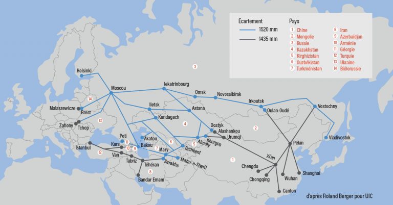 Fret. Les nouvelles routes de la soie 6 Fret. Les nouvelles routes de la soie