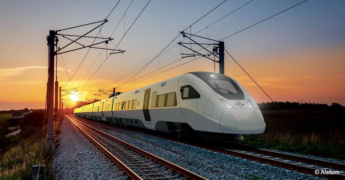 Suède. Alstom livrera 25 trains à grande vitesse Zefiro Express à SJ 1 © Alstom