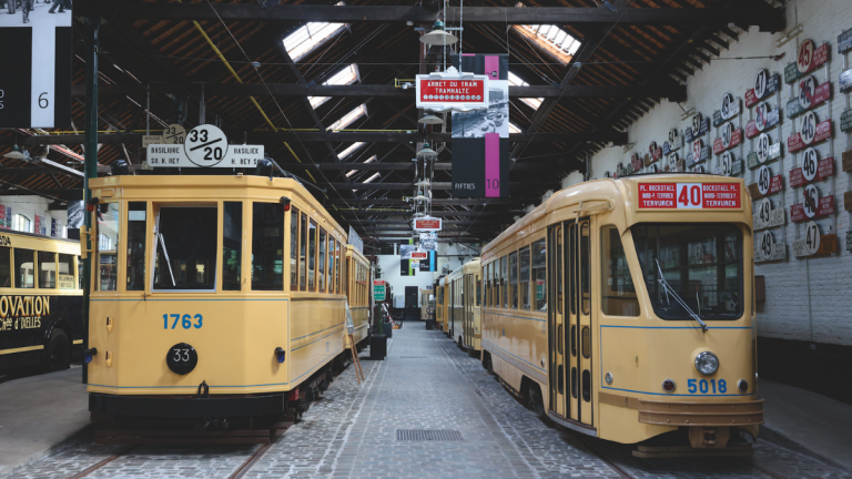 Bruxelles. Les 40 ans du Musée du tram 8 © Luc Koenot