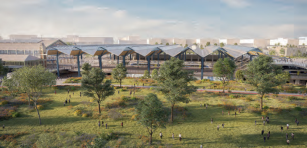 La future gare de Budapest Nyugati dévoilée 1 La future gare de Budapest Nyugati dévoilée