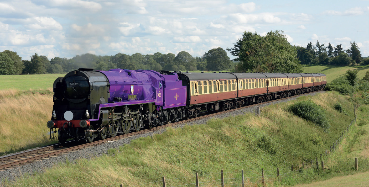 Un train historique célèbre les 70 ans de règne de la reine Elisabeth II 1 Un train historique célèbre les 70 ans de règne de la reine Elisabeth II