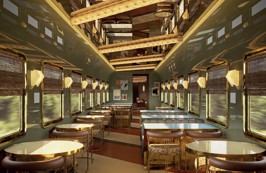 Le train de luxe de la Dolce Vita sur les rails en 2023 1 Le train de luxe de la Dolce Vita sur les rails en 2023