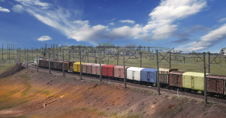 Le fret ferroviaire, un autre enjeu dans la guerre en Ukraine 2 © KTZ