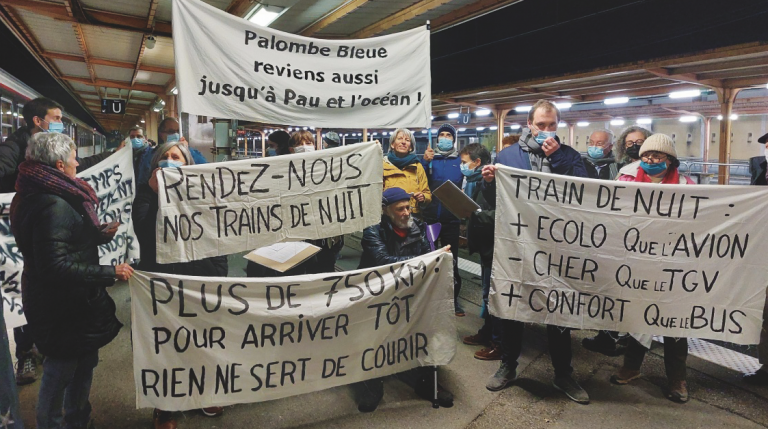 Trains de nuit. Relance du Paris – Hendaye 4 © DR