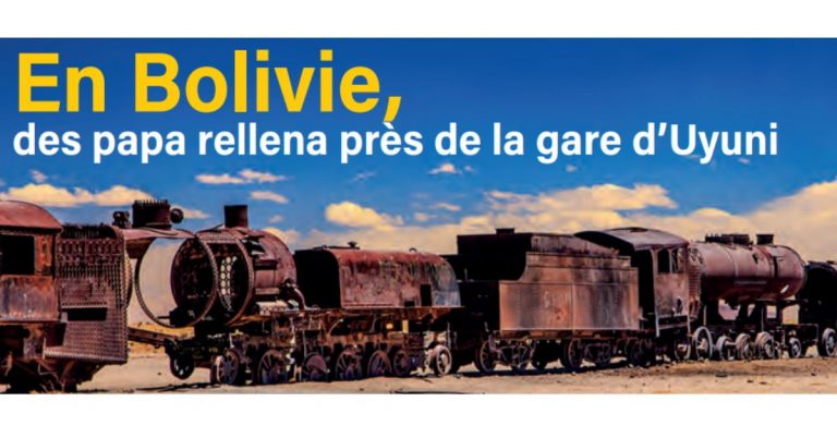 En Bolivie, des papa rellena près de la gare d’Uyuni 4 © Murray Foubister / Wiki commons