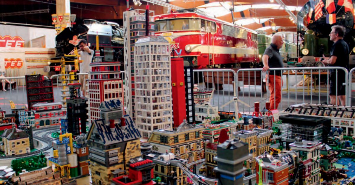 Cité du train. 4000000 de briques Lego pour une expo exceptionnelle 1 © Cité du train