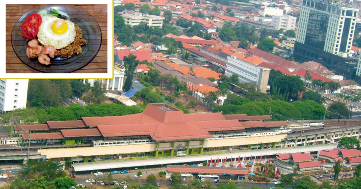 Un Nasi goreng, dans le train entre Jakarta et Bandung 1 Un Nasi goreng, dans le train entre Jakarta et Bandung