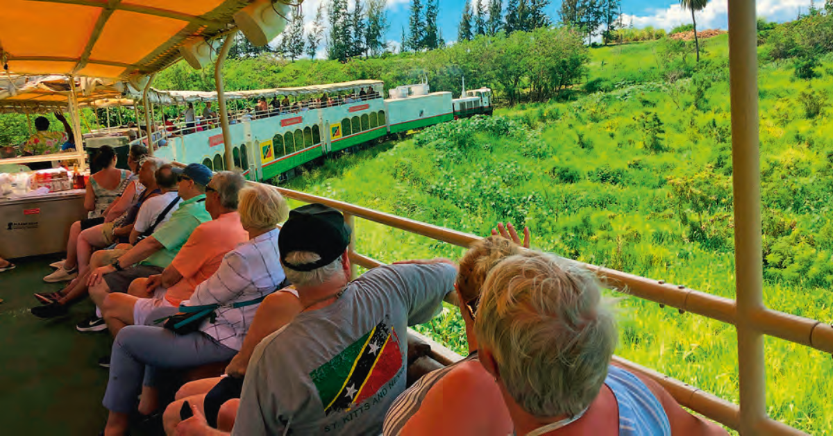 Arte. A Saint-Christophe, un train né du commerce de la canne à sucre 1 © SWR
