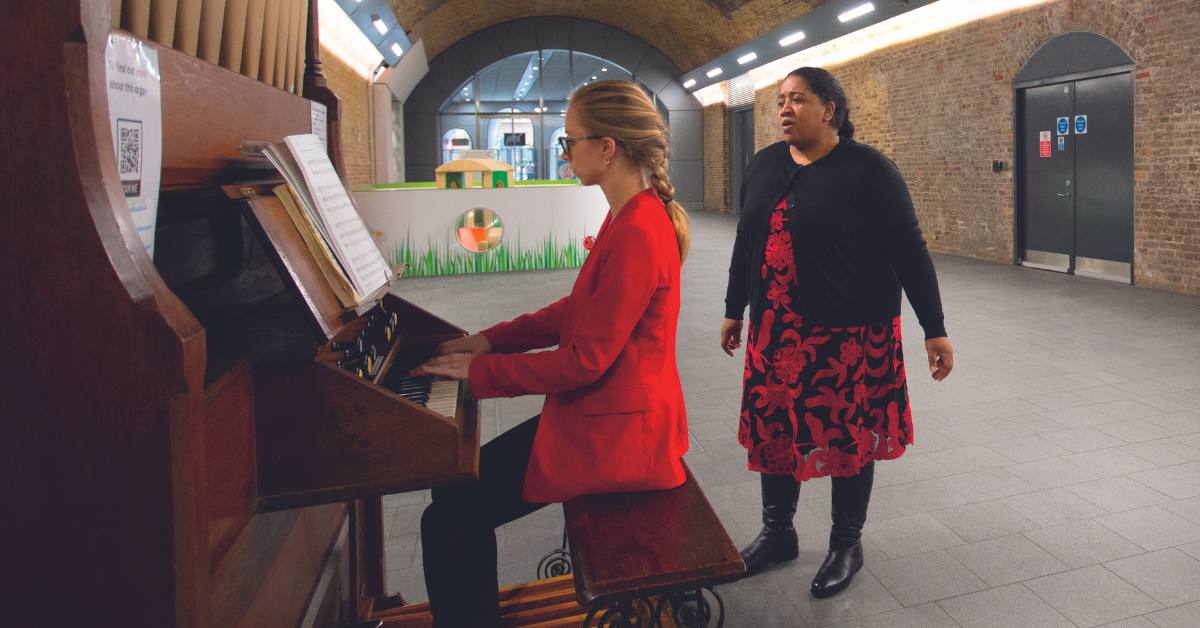 Grande-Bretagne. Un orgue victorien installé en gare de London Bridge 1 © Network Rail