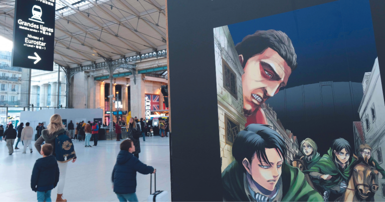 SNCF Gares & Connexions célèbre la 50e édition du Festival d’Angoulême 2 © David Paquin / SNCF Gares & Connexions - Gare du Nord à Paris