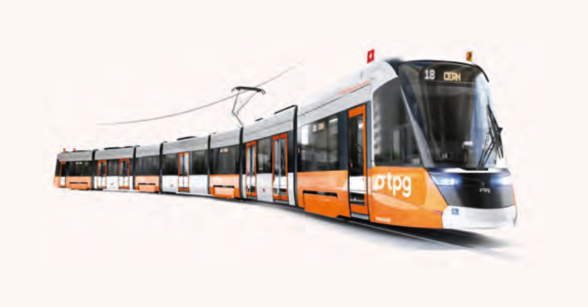 Suisse. Les tpg et Stadler signent la commande des nouveaux trams de Genève 1 © Stadler