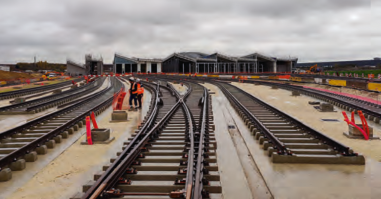 Ile-de-France. Un centre à Aulnay pour entretenir les trains du Grand Paris Express 2 © Yann Goubin