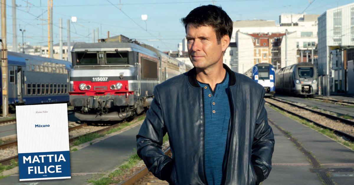 Roman. Mattia Filice, un écrivain né du rail 1 © Hélène Bamberger/P.O.L