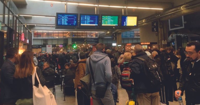 Week-end de Pâques. Forte fréquentation des trains 6 © DR