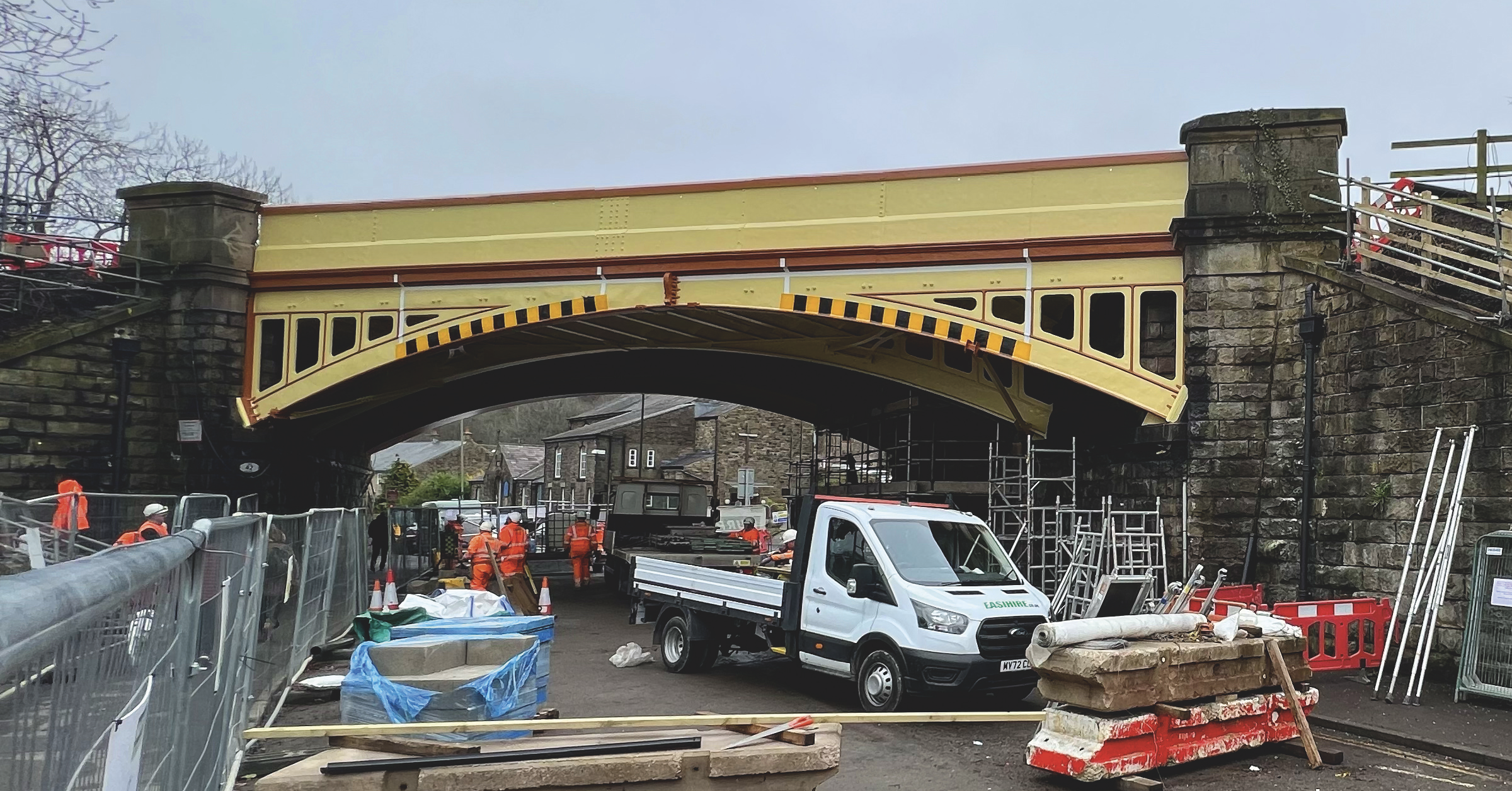 Grande-Bretagne. Coup de jeune pour un pont ferroviaire vieux de 160 ans 1 © Network Rail
