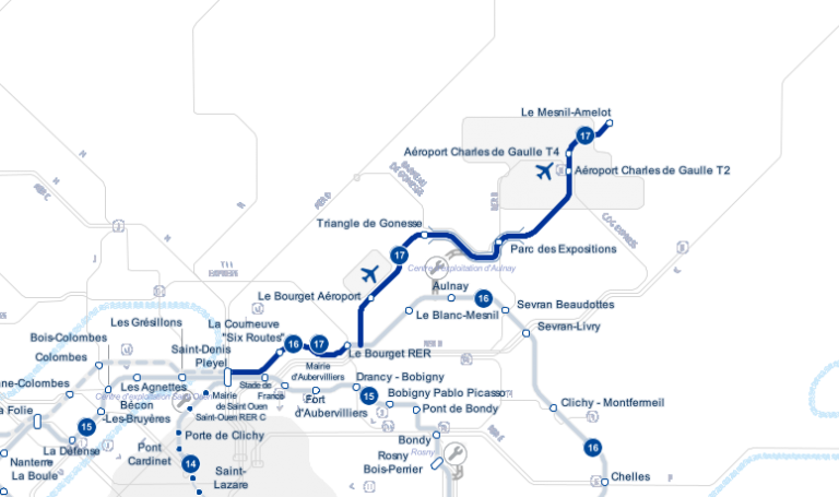 Le groupement Colas Rail / Alstom remporte le deuxième lot de la ligne 17 du Grand Paris 14 © Société du Grand Paris
