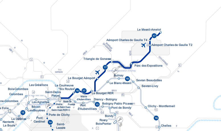 Le groupement Colas Rail / Alstom remporte le deuxième lot de la ligne 17 du Grand Paris 1 © Société du Grand Paris
