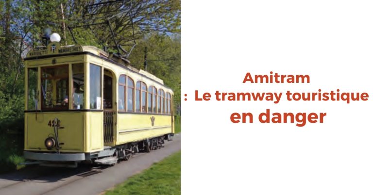 Amitram. Le tramway touristique en danger 8 © DR