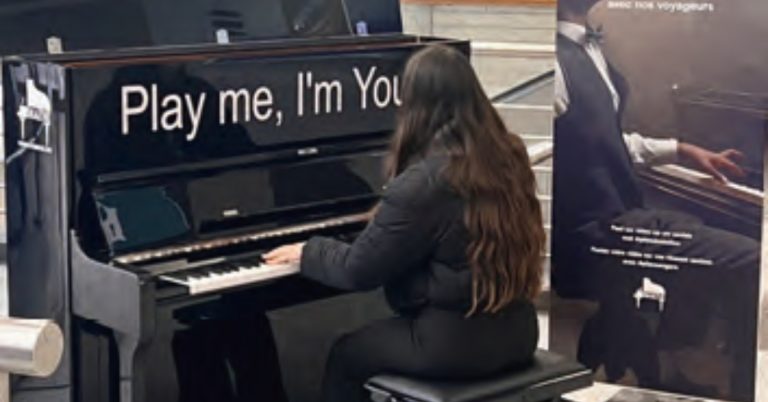 Gare. Des pianos itinérants en Belgique 16 © SNCB