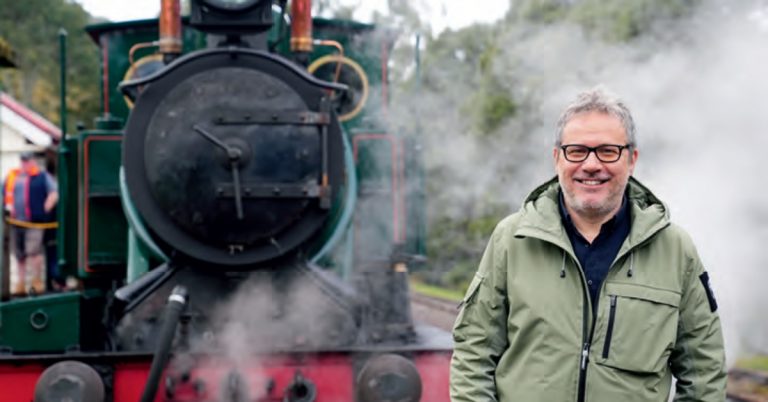 France 5. Le Sud de l’Australie vu du train avec Philippe Gougler 12 © Step by Step Productions