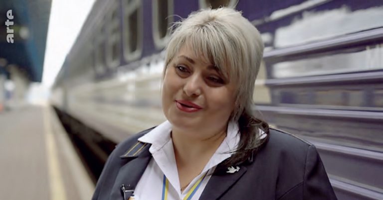 Arte Regards. En Ukraine, le combat des cheminotes 10 © Arte