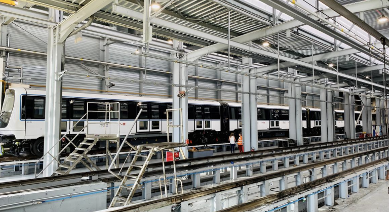 La première rame nouvelle génération du métro marseillais a été livrée 16 © David Girard / AMP